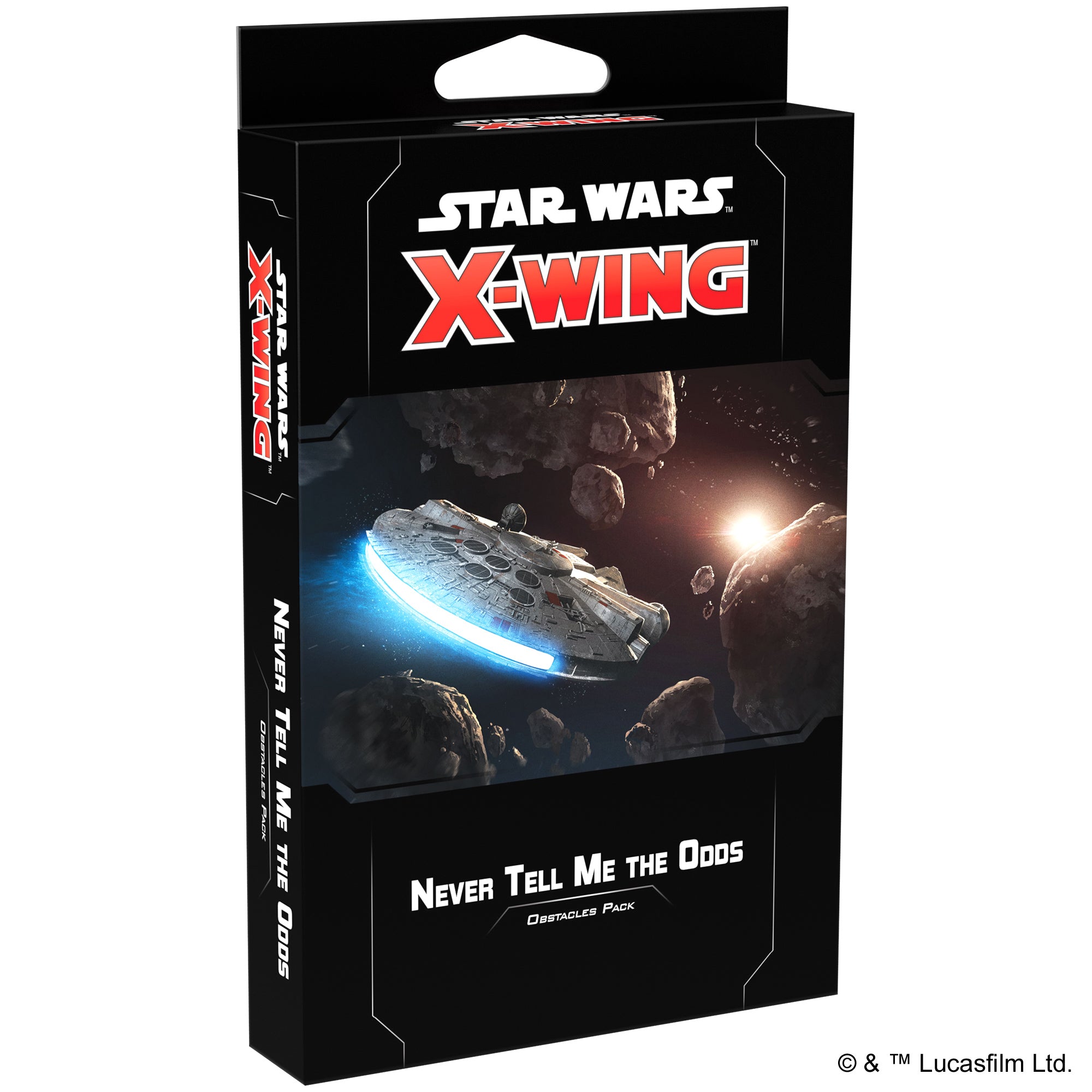 Star Wars X-Wing 2nd Edition Expansion Pack - Never Tell Me the Odds Obstacles Set for Tabletop Miniature Game | Perfect for Space Battle Scenarios & Competitive Play