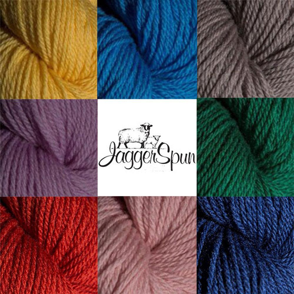 Heather Line Yarn Cones - 2/20 Lace Weight Wool Blend (1lb Cone, 5,600 Yards) for Knitting, Crocheting & Weaving Projects