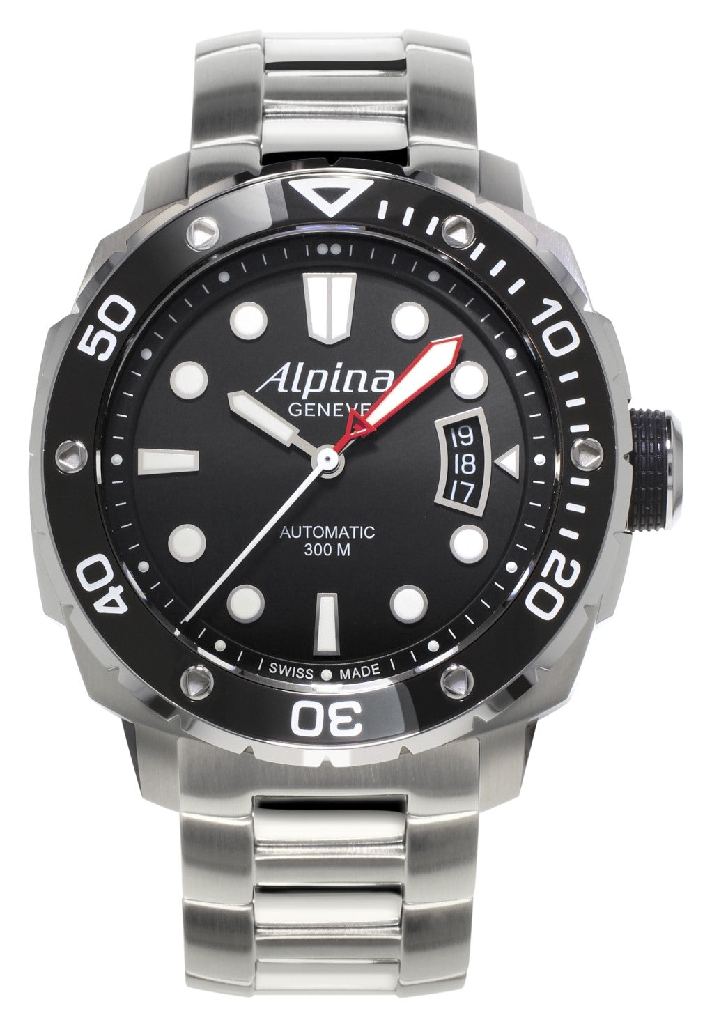 Alpina Extreme Diver Men's Automatic Watch AL 525LB4V36B - Luxury Swiss Timepiece for Diving, Sports & Everyday Wear