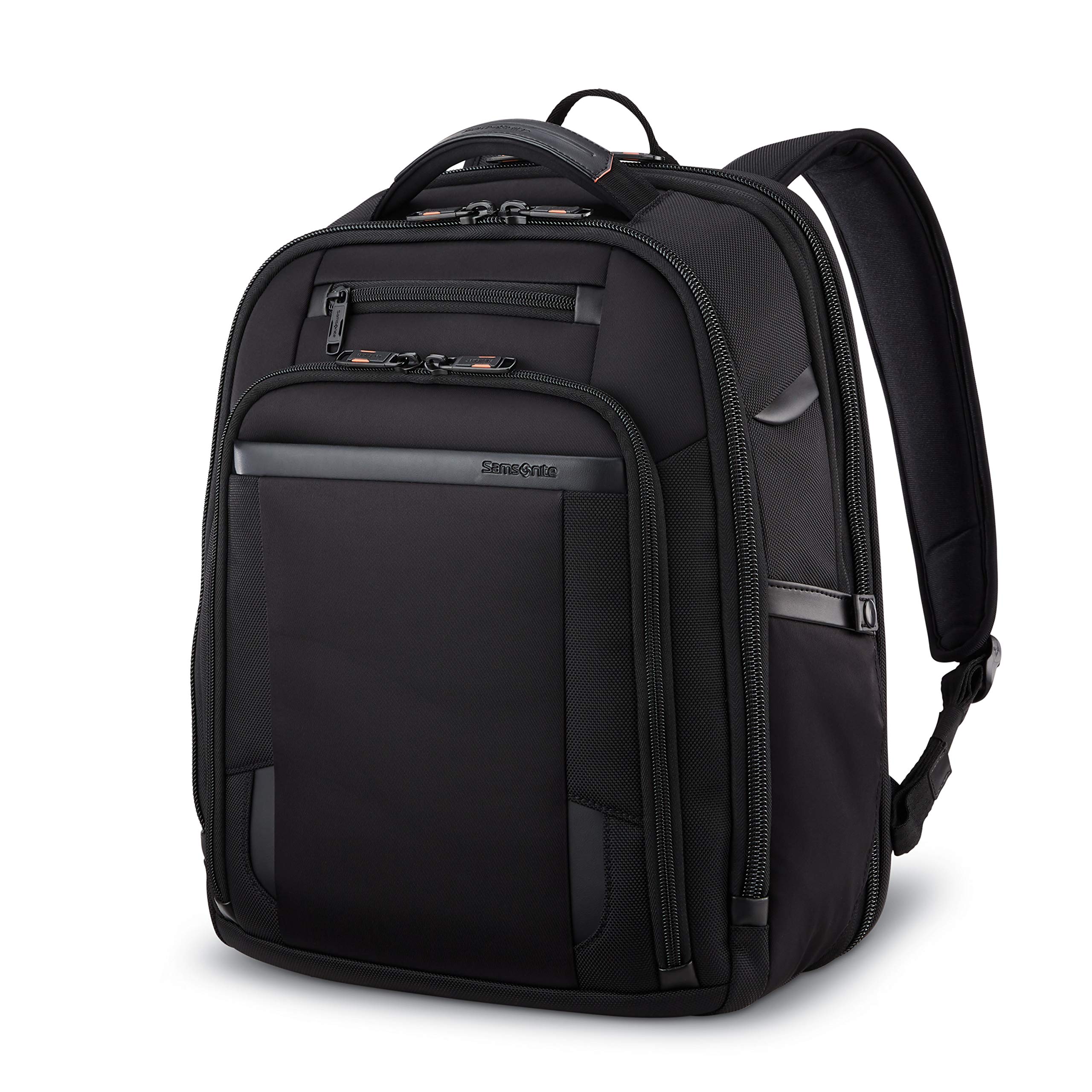 Samsonite Pro Business Laptop Backpack - Durable & Water-Resistant Black Backpack for Men & Women - Perfect for Work, Travel & School