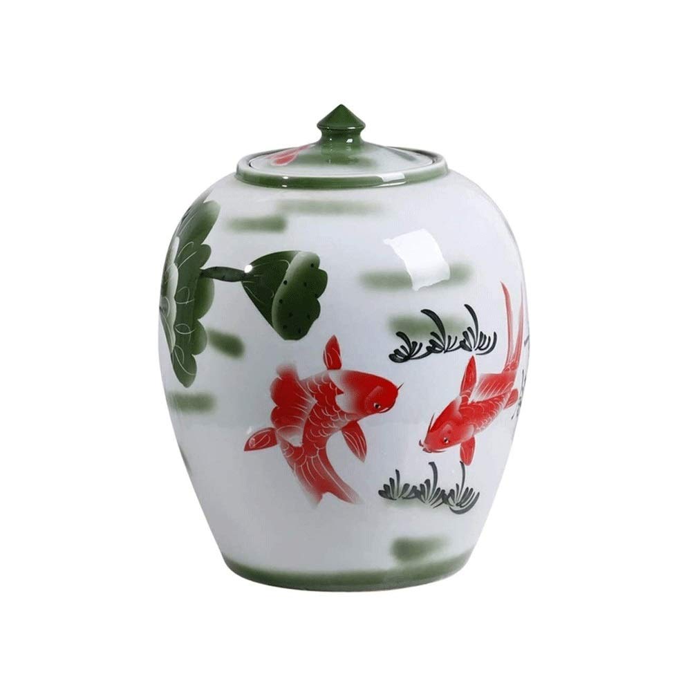 Airtight Ceramic Storage Jars for Kitchen Pantry - Large Food Containers with Lids for Coffee, Cereal, Snacks, Sugar & Flour | Perfect for Dry Food Storage, Pantry Organization & Home Kitchen Use