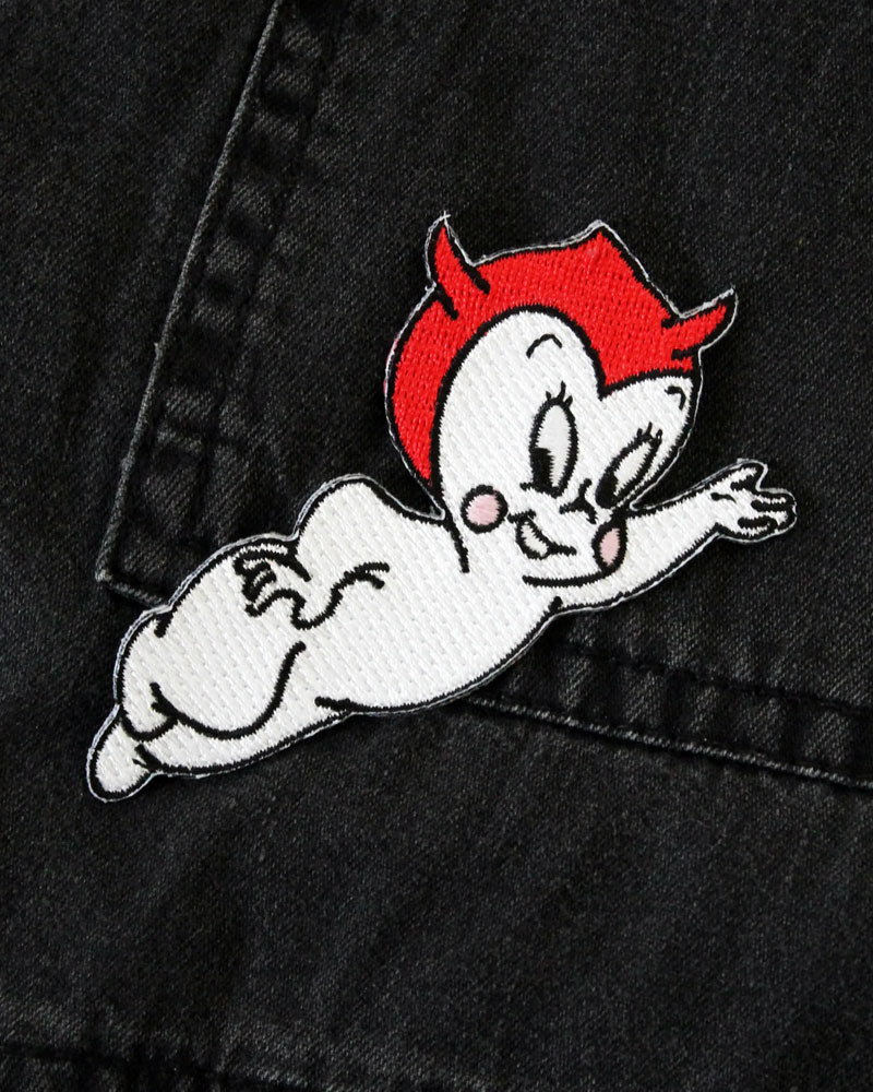 Ghost Devil Patch - Premium Halloween Decoration for Spooky Home & Party Decor | Scary Window Stickers for Haunted House & Halloween Party