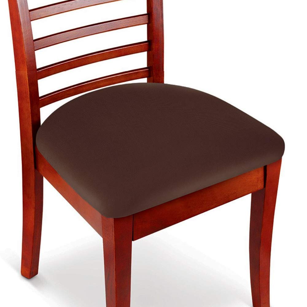 Boshen 2/4/6/8PCS Elastic Spandex Chair Covers - Stretchable Seat Protectors for Dining & Kitchen Chairs - Fits Most Chair Sizes - Easy to Install & Wash - Perfect for Home, Office, Restaurant Use