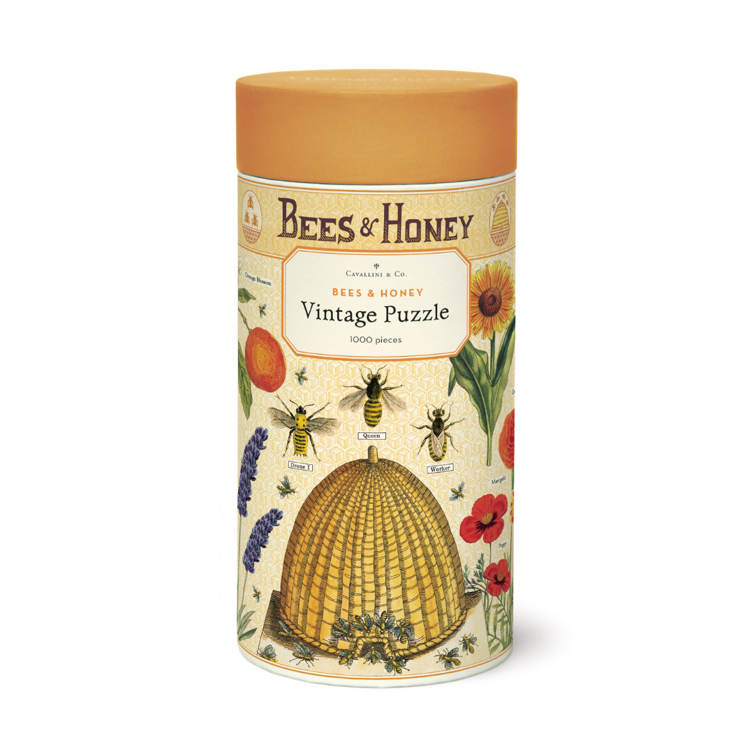 Bees & Honey 1,000 Piece Jigsaw Puzzle - Fun Family Activity & Home Decor for Nature Lovers