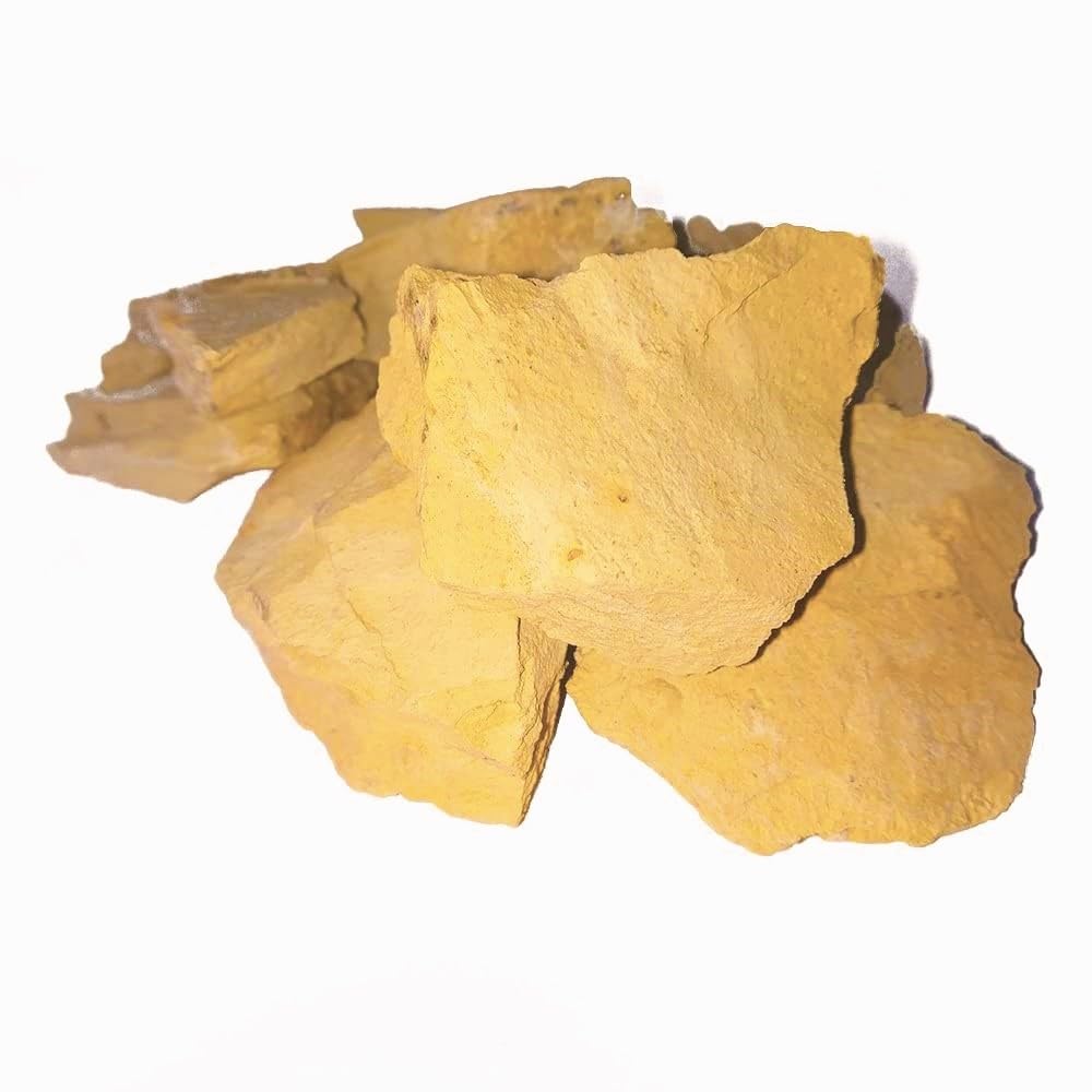 100% Pure Organic Multani Mitti Clay - Natural Fullers Earth Face Pack for Glowing Skin (450g) | Deep Cleansing & Detoxifying Facial Mask for Acne, Blackheads & Oily Skin