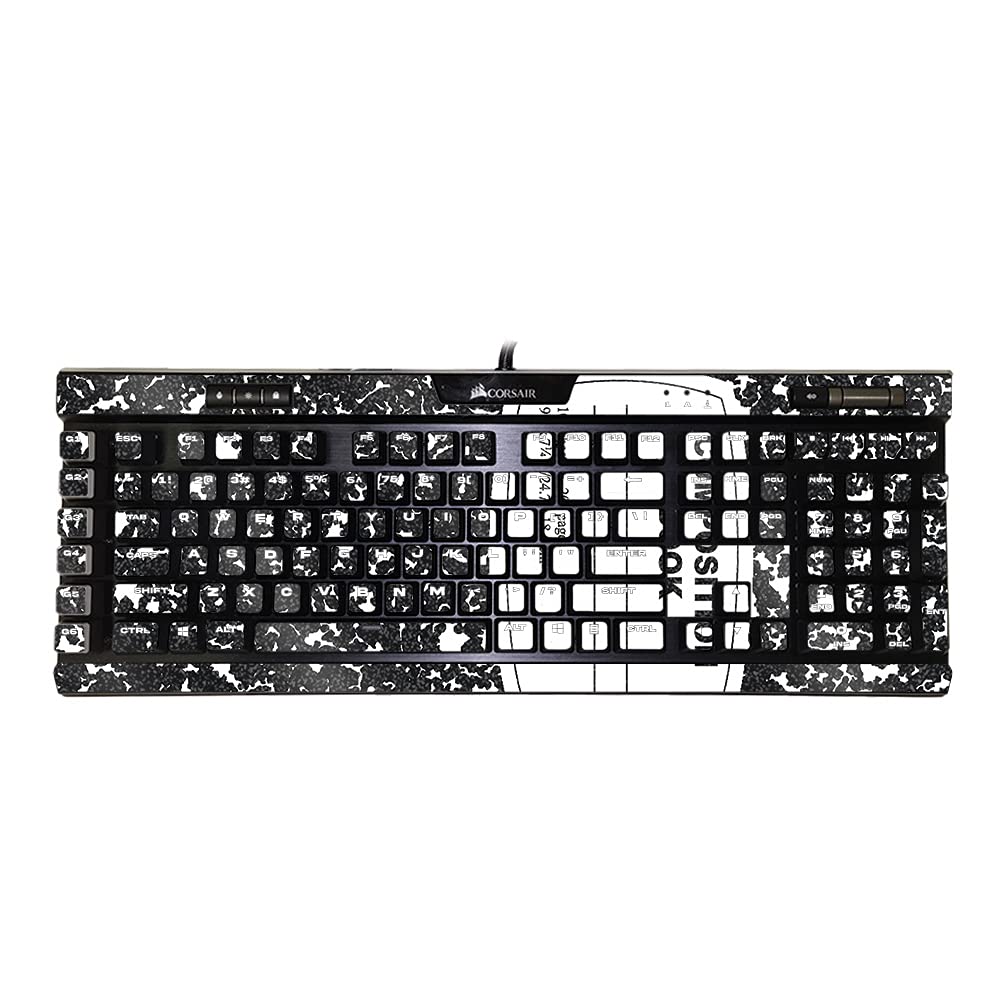MightySkins Glossy Glitter Skin for Corsair K95 RGB Platinum XT Keyboard | Protective Durable High-Gloss Finish | Easy to Apply & Remove | Made in USA | Perfect for Gaming, Office & Custom PC Setups