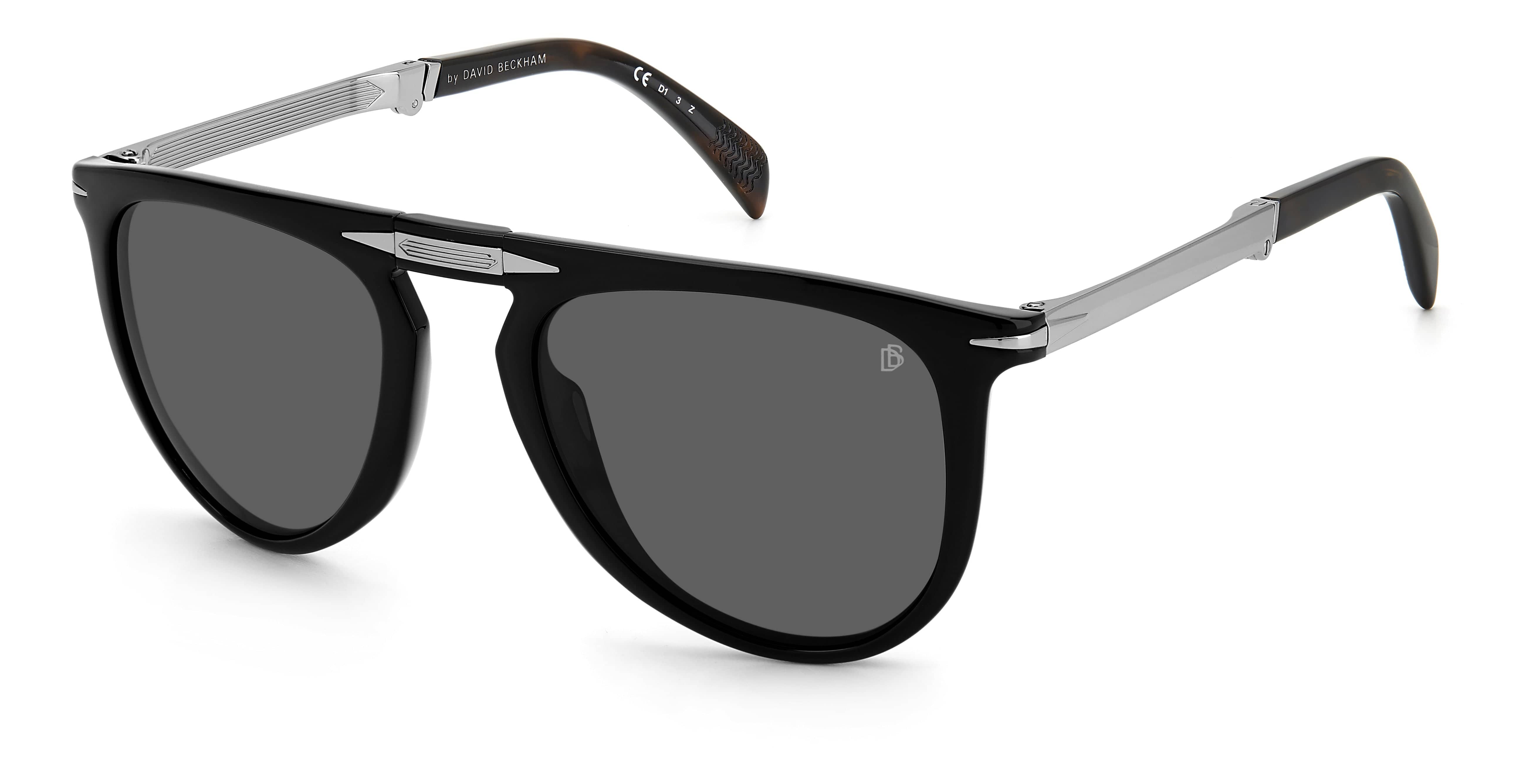 David Beckham DB 1039/S/FD 807 5420 Polarized Sunglasses for Men - UV Protection Aviator Style Shades for Driving, Travel & Outdoor Activities