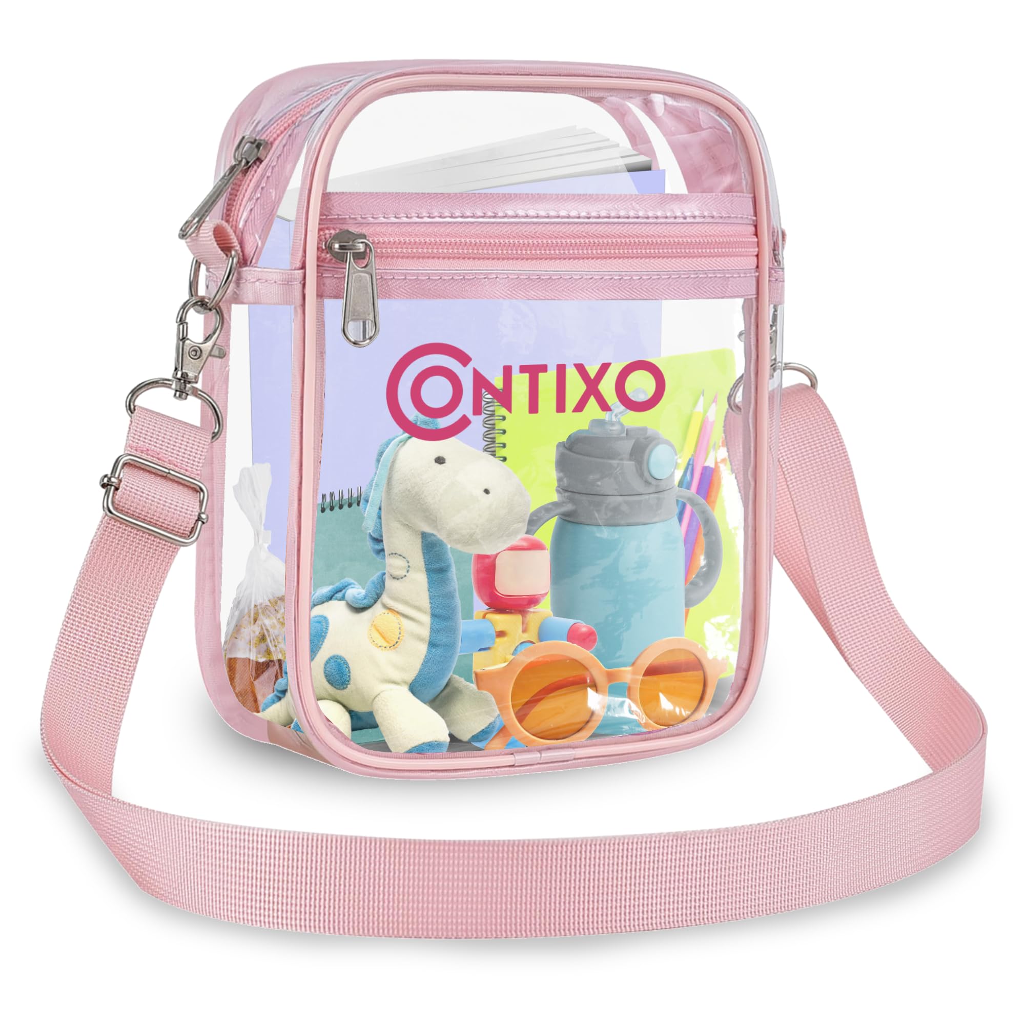 Contixo Clear Crossbody Bag - 10