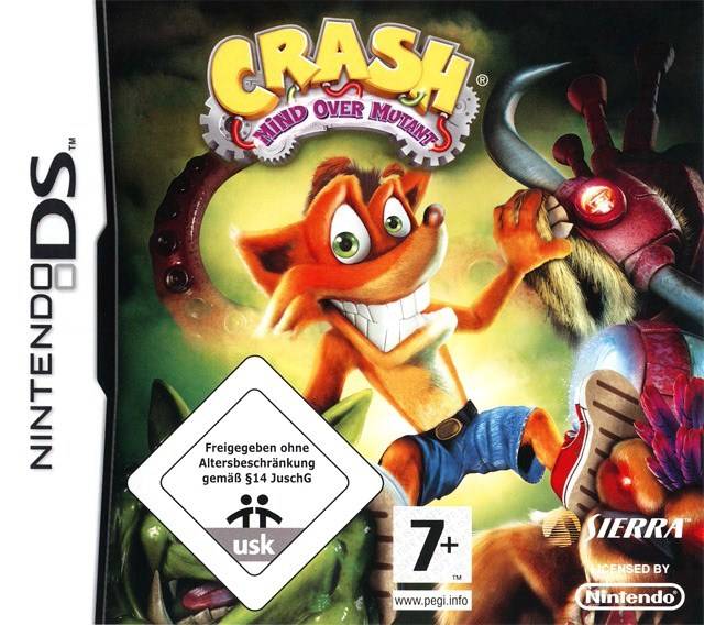 Crash: Mind Over Mutant - Nintendo DS Game (PAL Version) - Action-Adventure Game for Kids & Teens - Perfect for Travel & Family Game Nights