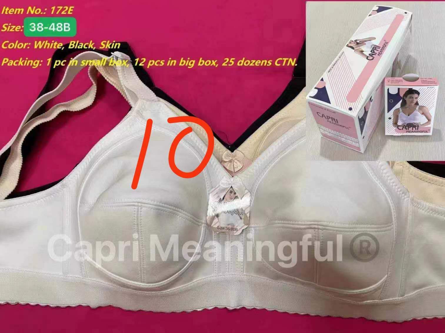 Full Coverage Capri Bras - Comfortable Support for Everyday Wear | Perfect for Work, Yoga & Relaxation