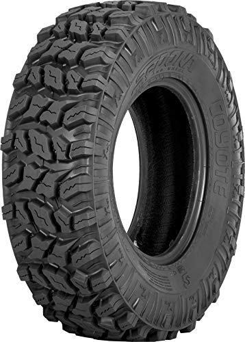 New Sedona Coyote 25x8x12 Front Tire for 2017 Arctic Cat Wildcat Trail - Off-Road ATV Replacement Tire for Dirt, Mud & Trail Riding