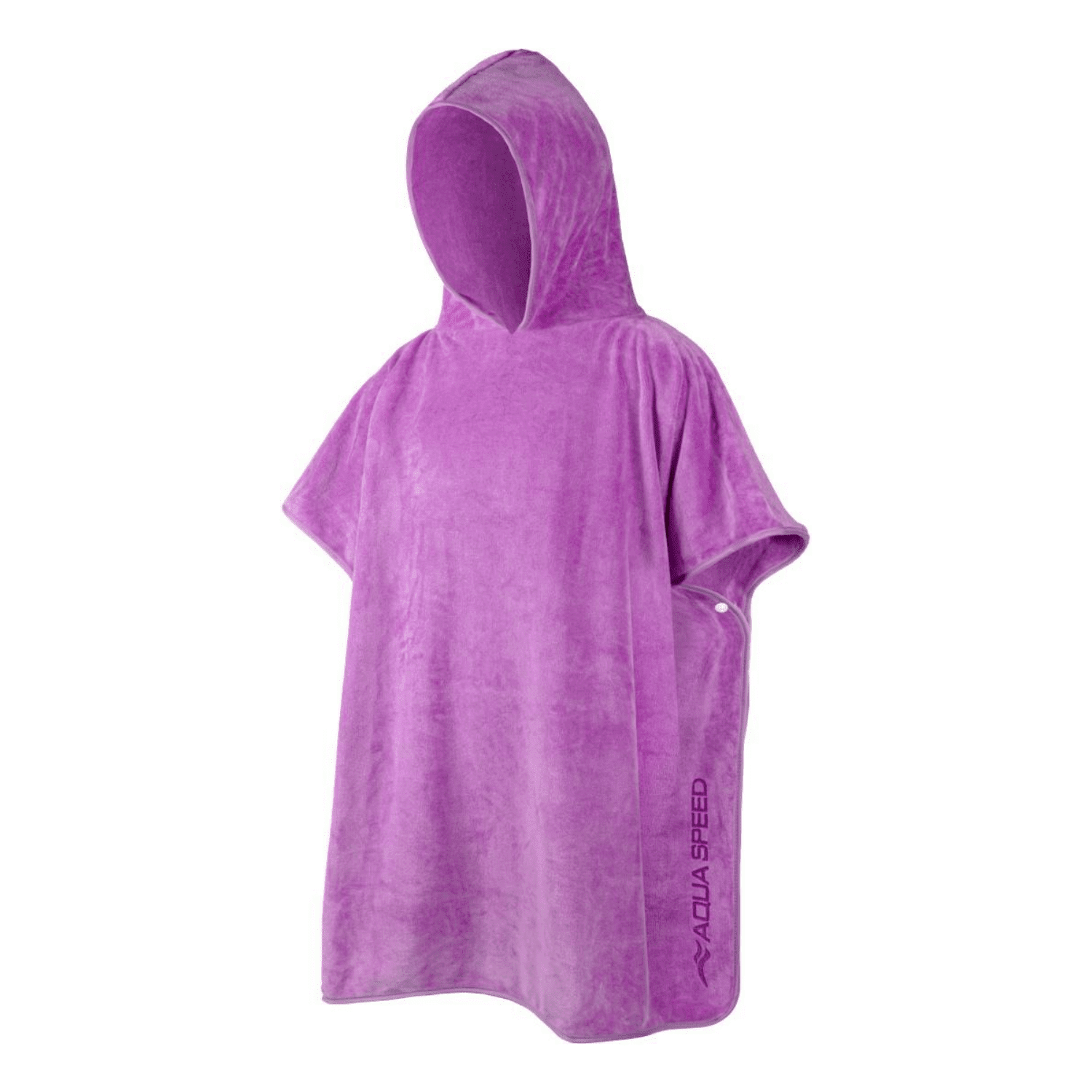 Aquaspeed Kids Rain Poncho Small Size - Waterproof & Lightweight Purple Raincoat for Outdoor Play, Camping, and School - Perfect for Rainy Days and Outdoor Adventures