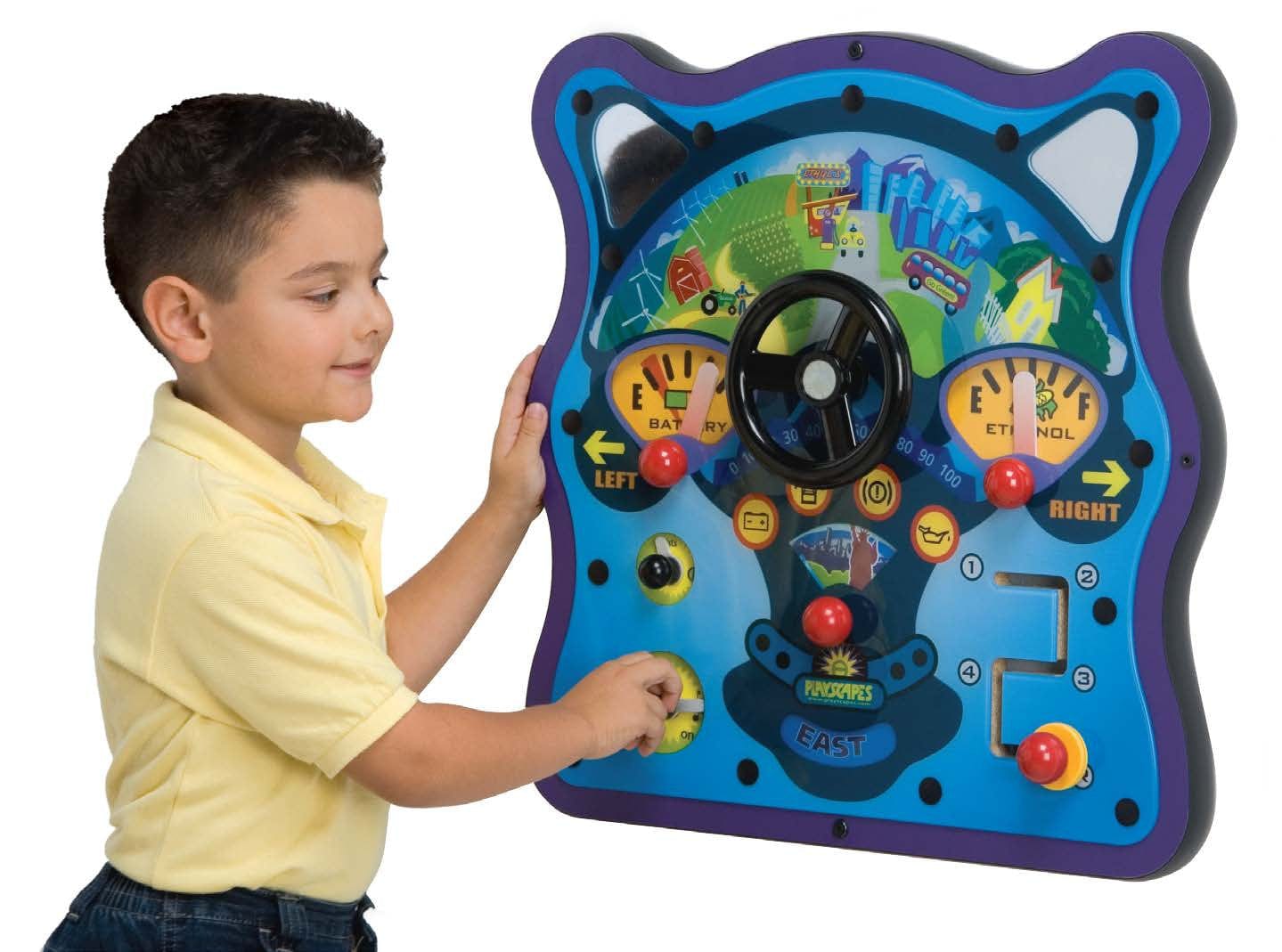 Eco-Friendly Solar-Powered Wall Panel Toy for Kids - STEM Learning & Educational Play for Home & Classroom Use