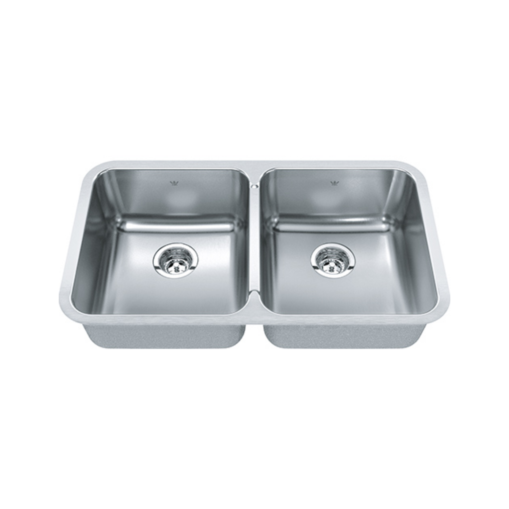 Kindred Steel 31-inch Undermount Double Bowl Stainless Steel Kitchen Sink - Perfect for Modern Kitchens, Meal Prep & Large Family Cooking
