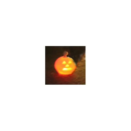 Jack O' Lantern LED Light - Halloween Pumpkin Decor with Warm Glow for Indoor/Outdoor Party, Porch, Yard & Window Decoration