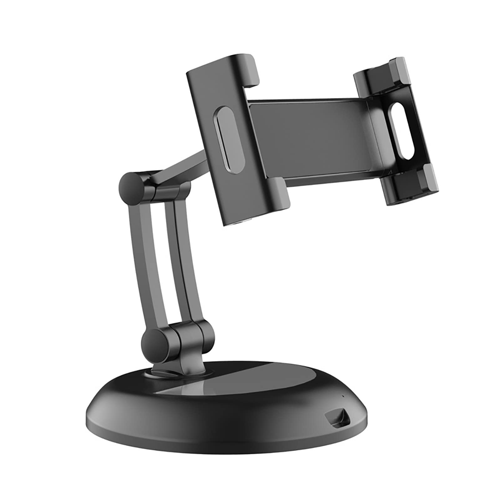 Universal Adjustable Phone Stand Holder for iPhone, Samsung, Tablet - Foldable & Portable Desktop Stand for Office, Home, Watching Videos, Live Streaming, Video Calls (2 Pack)