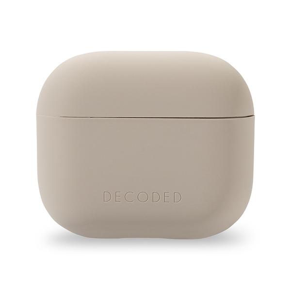 Liquid Silicone Case for AirPods 3rd Generation - Sand Color | Durable & Protective Cover for Everyday Use, Travel & Outdoor Activities