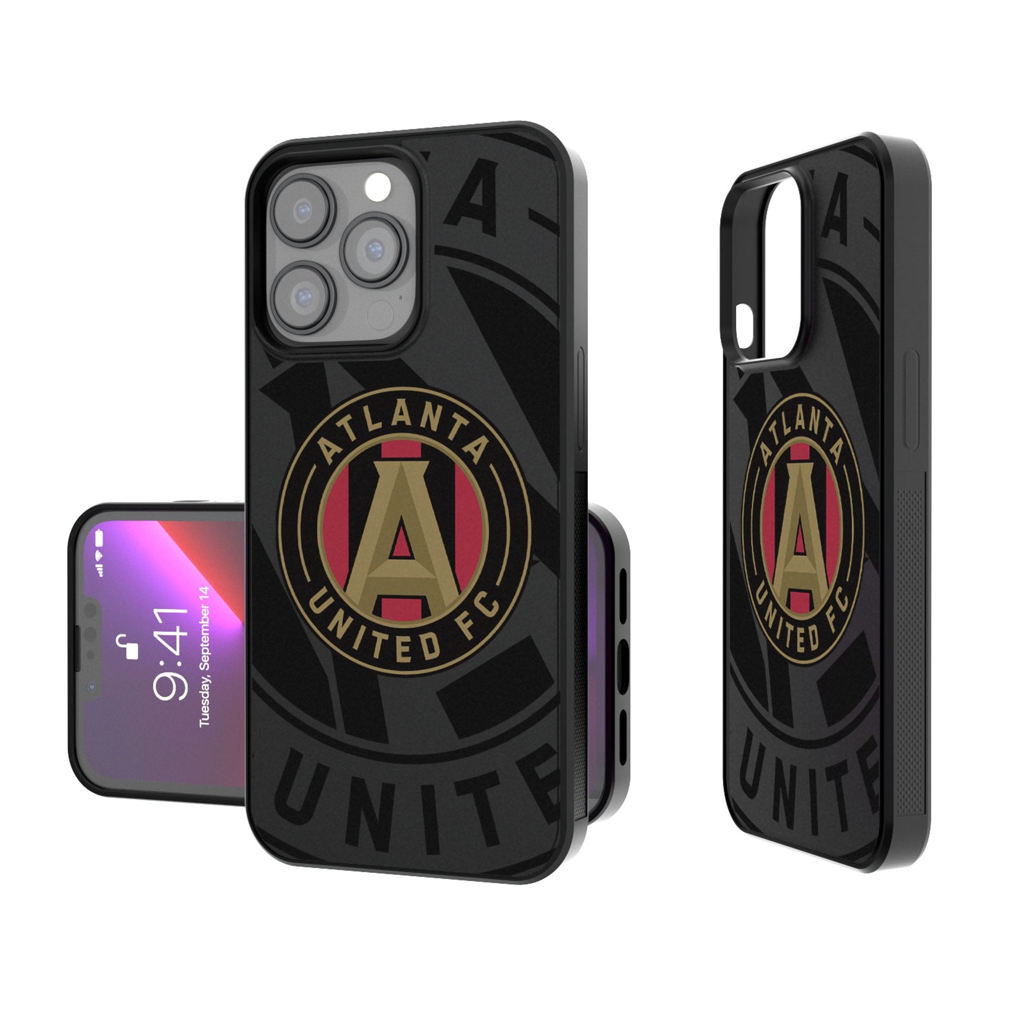 Atlanta United FC Monocolor Tilt Bump Phone Case - Durable Protective Cover for iPhone & Samsung - Perfect for Soccer Fans & Game Days