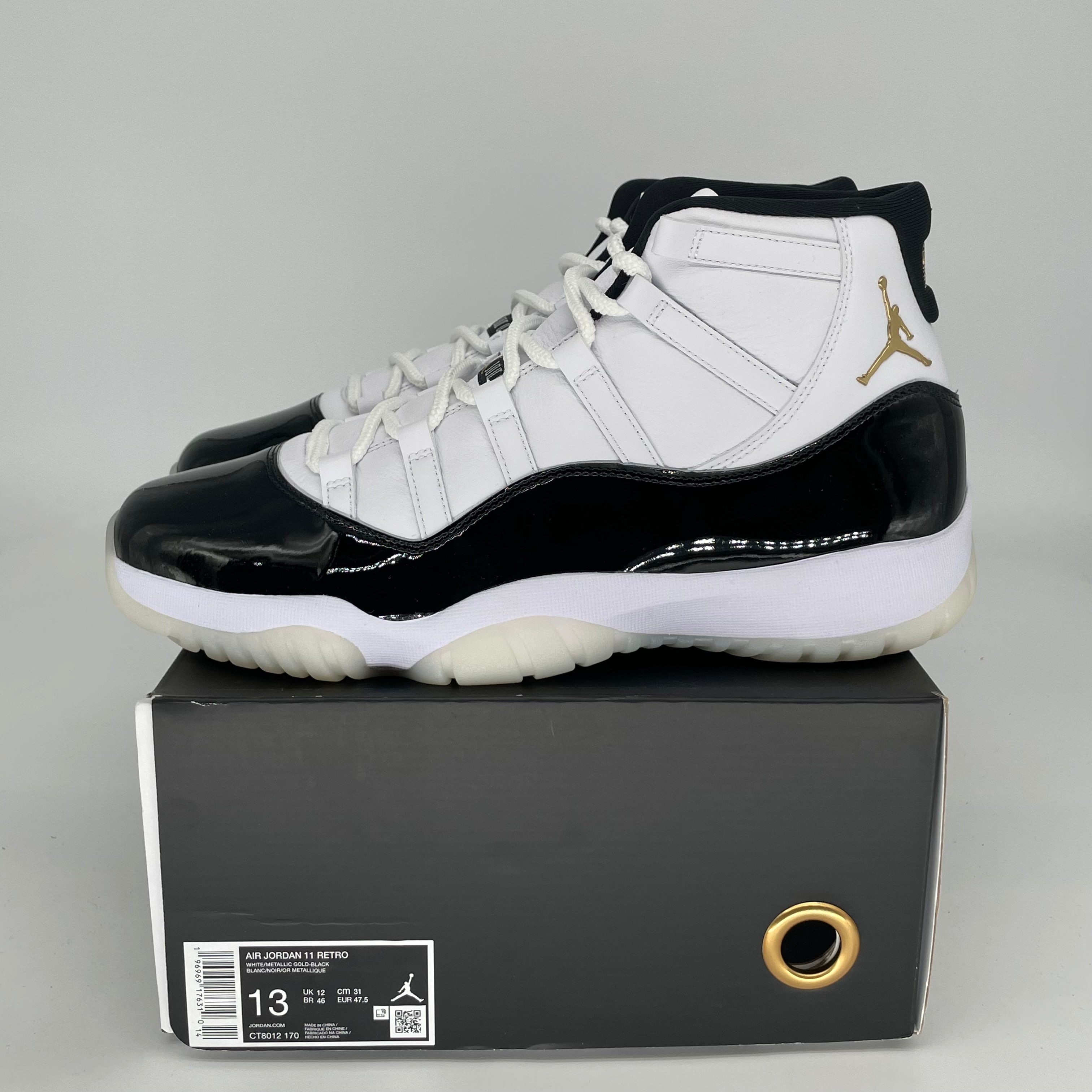 AIR JORDAN 11 DMP GRATITUDE Men's Basketball Shoes Size 13 (CT8012-170) - Perfect for Game Day & Sneaker Collectors
