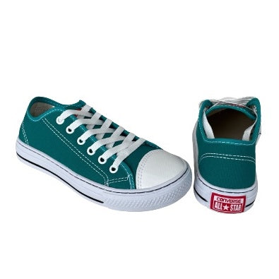 Converse Chuck Taylor All Star Low Top Sneakers for Toddlers & Little Kids (PS) - Classic Canvas Casual Shoes for Playground, School & Everyday Wear