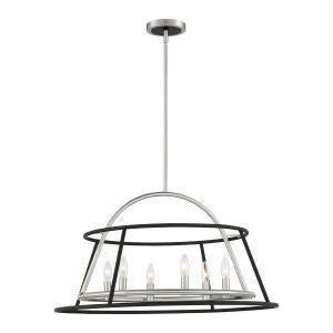 Elegant Campana Chandelier - Modern Glass Pendant Light for Dining Room, Living Room & Bedroom - Perfect for Home Decor and Interior Lighting