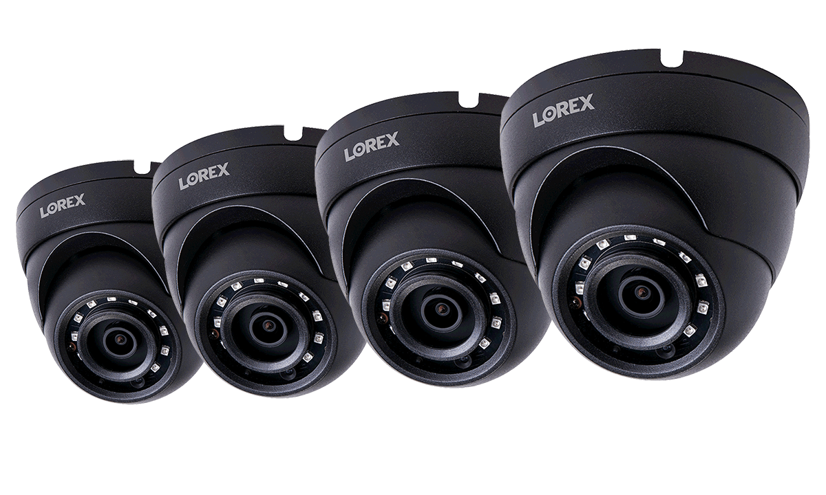 2K (5MP) Super HD IP Dome Security Camera with Color Night Vision, 4-Pack – Indoor/Outdoor Surveillance for Home, Office & Business