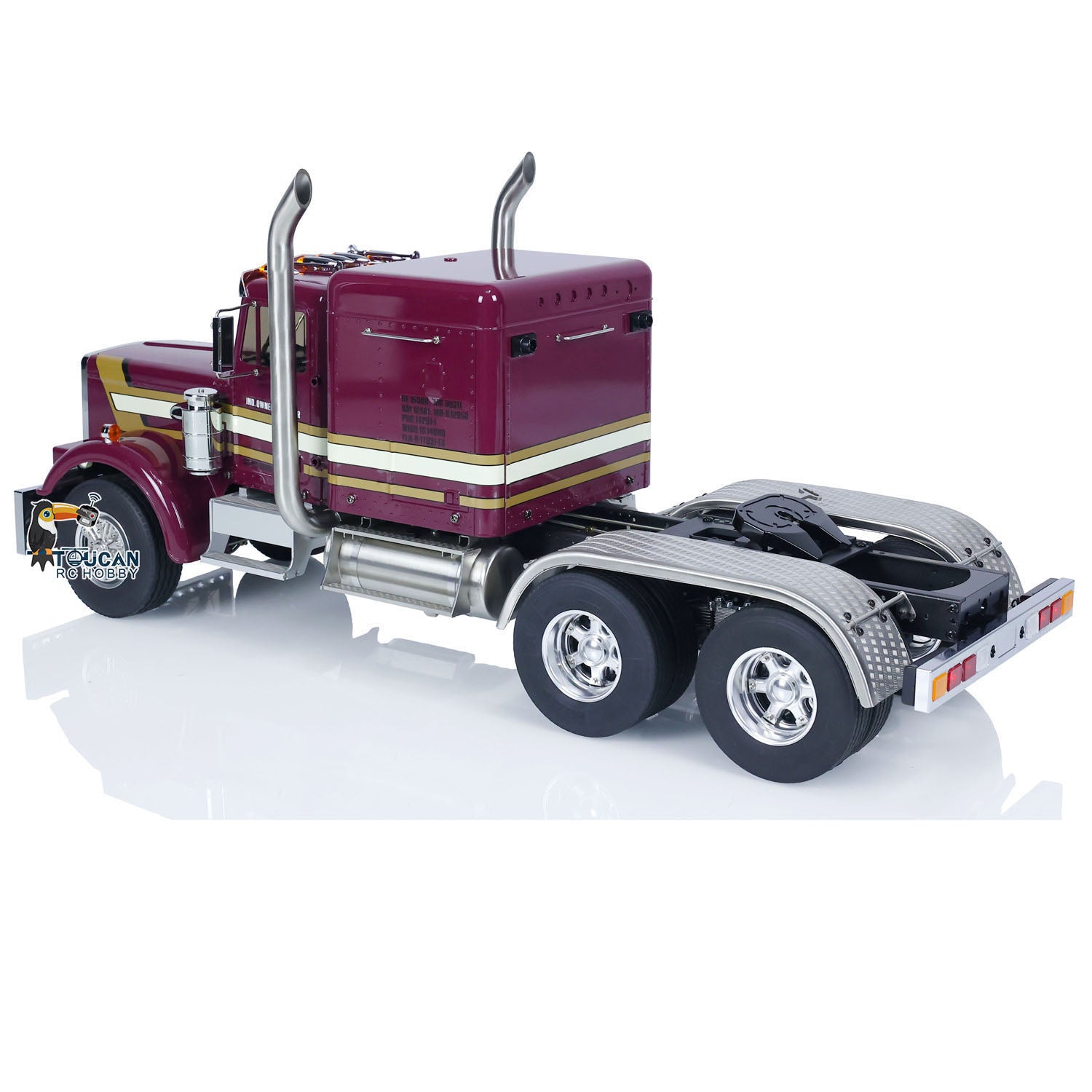 Tamiya 1/14 Scale 6x6 RC Tractor Truck RTR - Metal Chassis Remote Control Construction Vehicle with Sound & Light Effects | Electric Hobby Model for Adults & Kids | Perfect for Off-Road Play, Construction Site Simulation, and RC Car Racing
