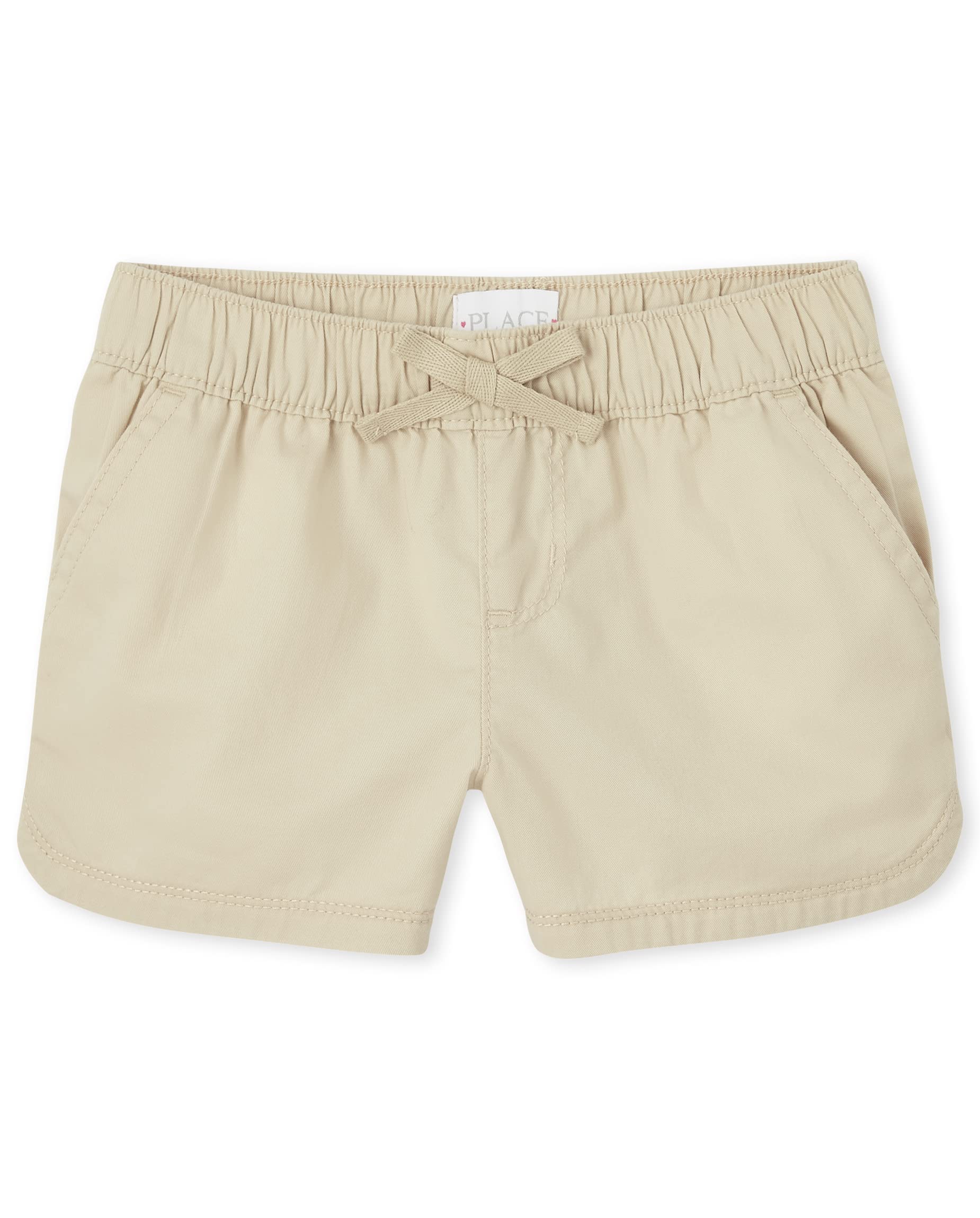 Girls' Twill Pull-On Shorts by The Children's Place - Play & School Wear