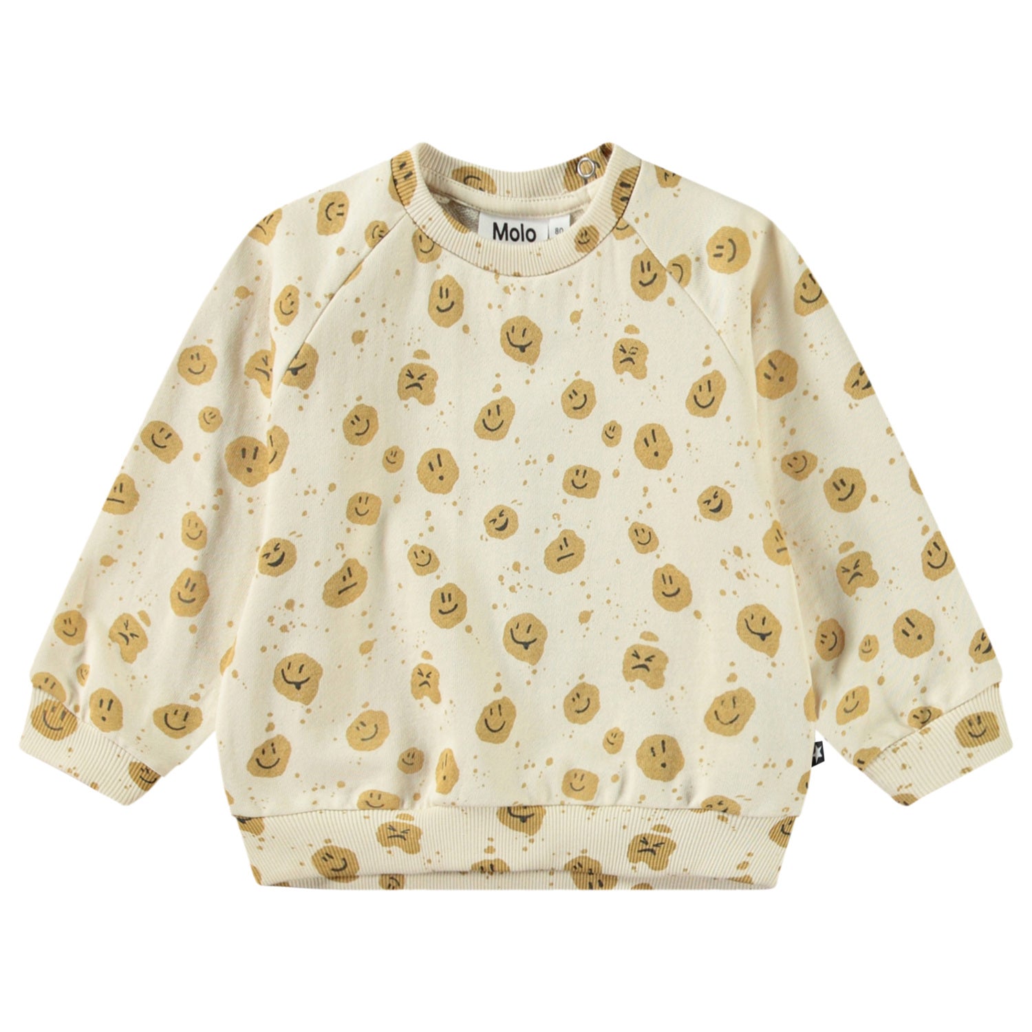 Molo Disc Sweatshirt in Mood Dots - Trendy Oversized Graphic Pullover for Women | Perfect for Casual Outfits, Streetwear Fashion & Everyday Comfort