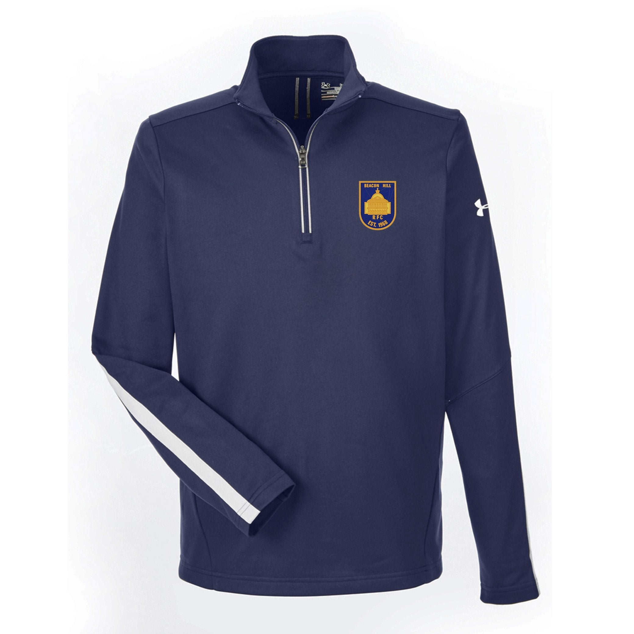 Beacon Hill RFC Qualifier Quarter Zip Pullover - Lightweight Performance Golf & Rugby Training Top for Men - Perfect for Outdoor Sports & Casual Wear