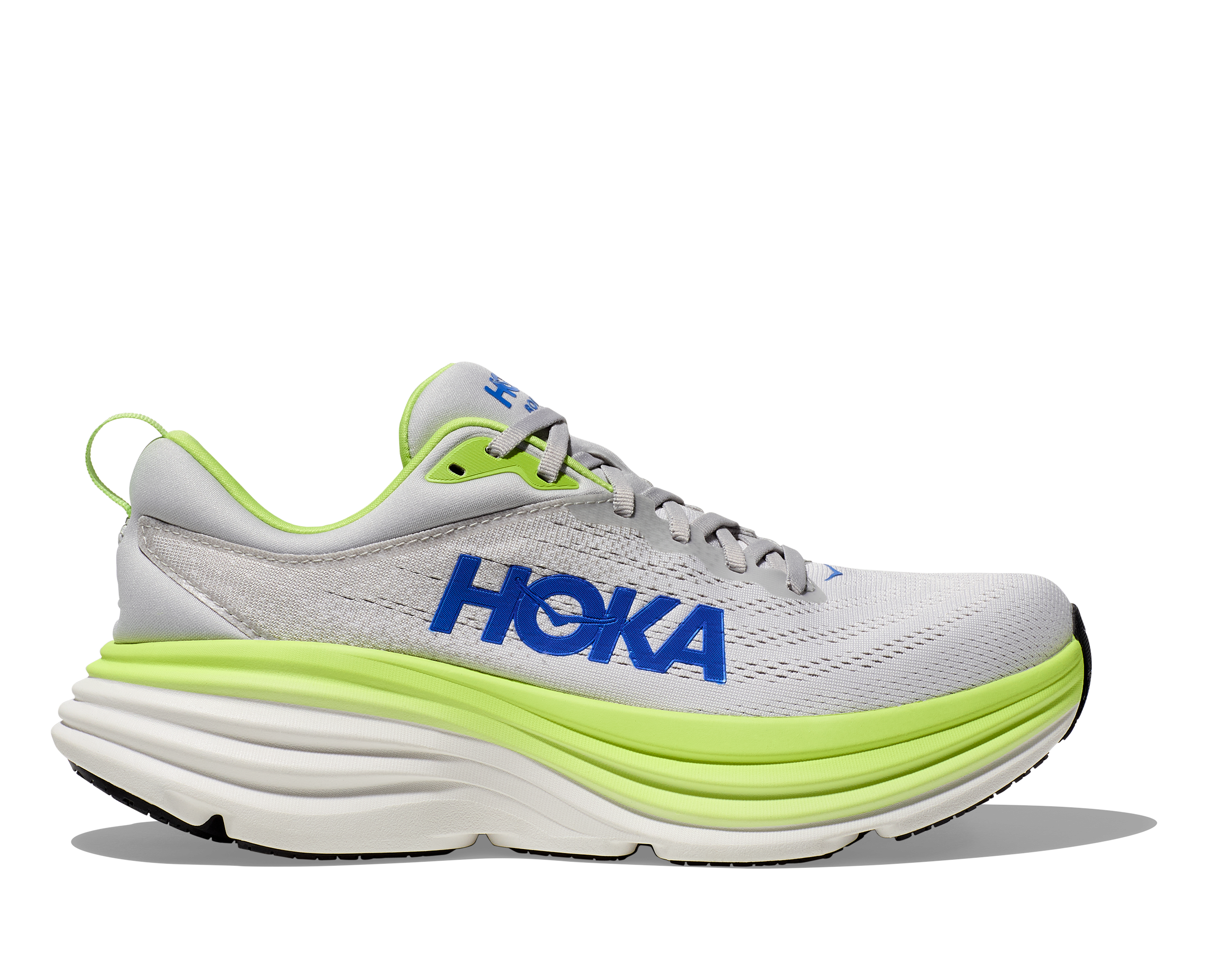 HOKA Bondi 8 Wide Running Shoes for Men - 2E Width Cushioned Sneakers for Long Distance Jogging & Walking | Perfect for Road Running, Gym Workouts & Everyday Comfort