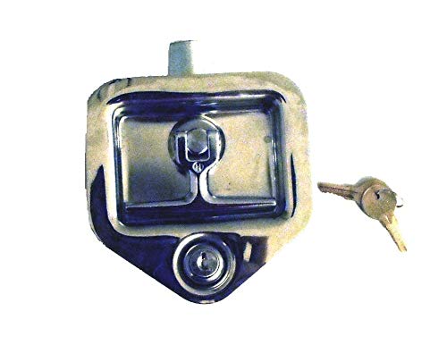 Secure Door Latch with Key Cylinder - Heavy Duty Lock for Home, Office & Apartment Security | Ideal for Interior & Exterior Doors
