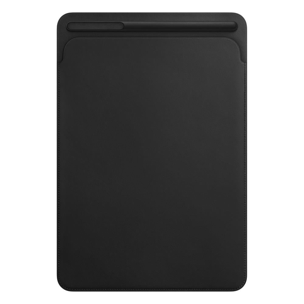 Apple Leather Sleeve for iPad Pro 10.5 Inch - Premium Black Case MPU62ZE/A | Slim Protective Cover for Work, Travel & Everyday Use