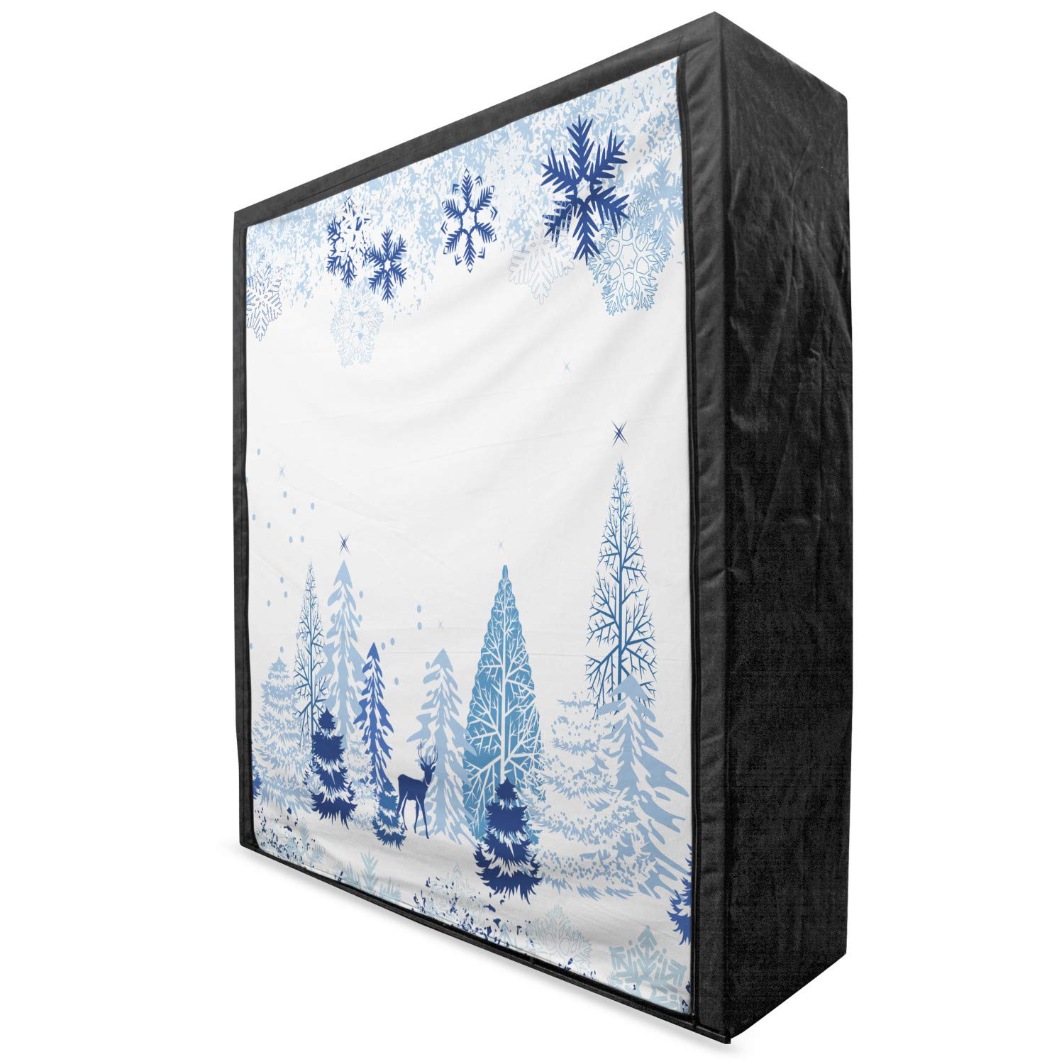 Ambesonne Christmas Portable Fabric Wardrobe - 59