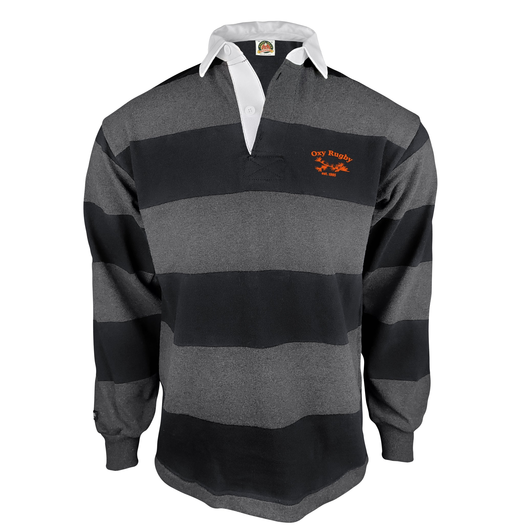 Oxy Rugby 4 Inch Stripe Jersey - Breathable Performance Rugby Shirt for Men & Women - Perfect for Rugby Matches, Training & Casual Sports Wear