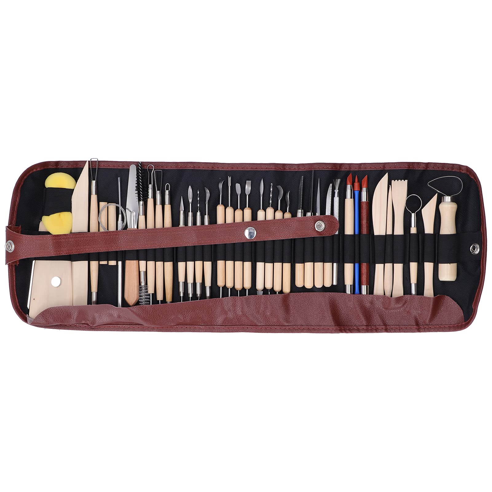 Polymer Clay Tools Set - 38Pcs for Sculpting, Molding & Carving | DIY Pottery & Art Projects