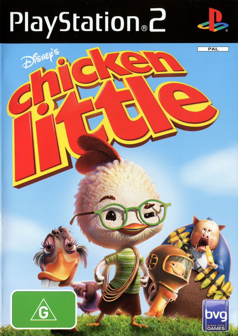 Chicken Little PS2 Game for Playstation 2 - PAL Version - Fun Family Adventure Game for Kids & Disney Fans - Perfect for Retro Gaming Nights & Disney Movie Lovers