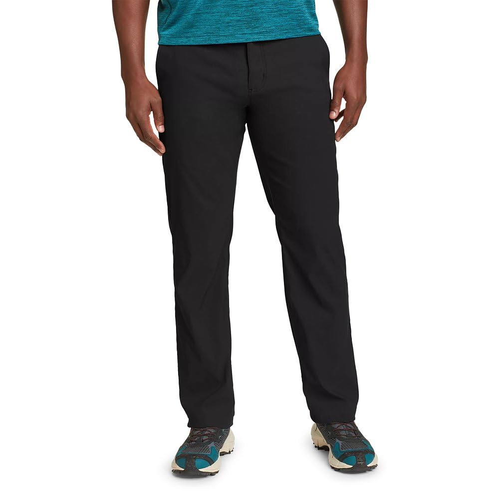 Eddie Bauer Men's Horizon Guide Chino Pants - Comfortable Stretch Travel & Outdoor Pants for Hiking, Work & Casual Wear