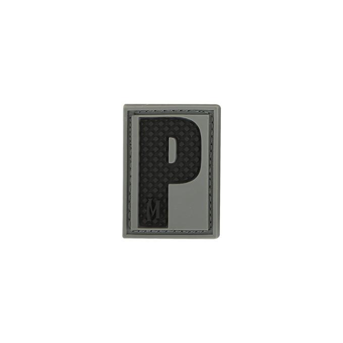 Custom Letter P Embroidered Morale Patch - Iron-On or Sew-On for Military, Tactical Gear & Backpacks | Perfect for Uniforms, Hats & DIY Projects