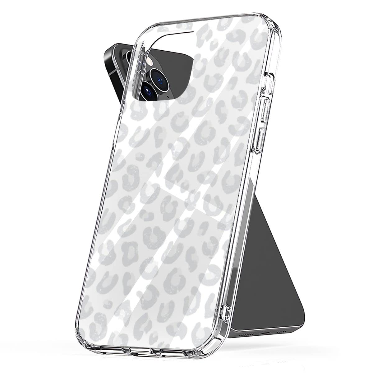 Shockproof Leopard Print Phone Case for iPhone 13 Mini/Pro/Max, 12, 11, X/Xs/Xr, 8, 7, 6/6s Plus & Samsung Galaxy S9/S10/S20/Ultra/Plus/Note - Stylish Protective Cover for Everyday Use & Outdoor Activities