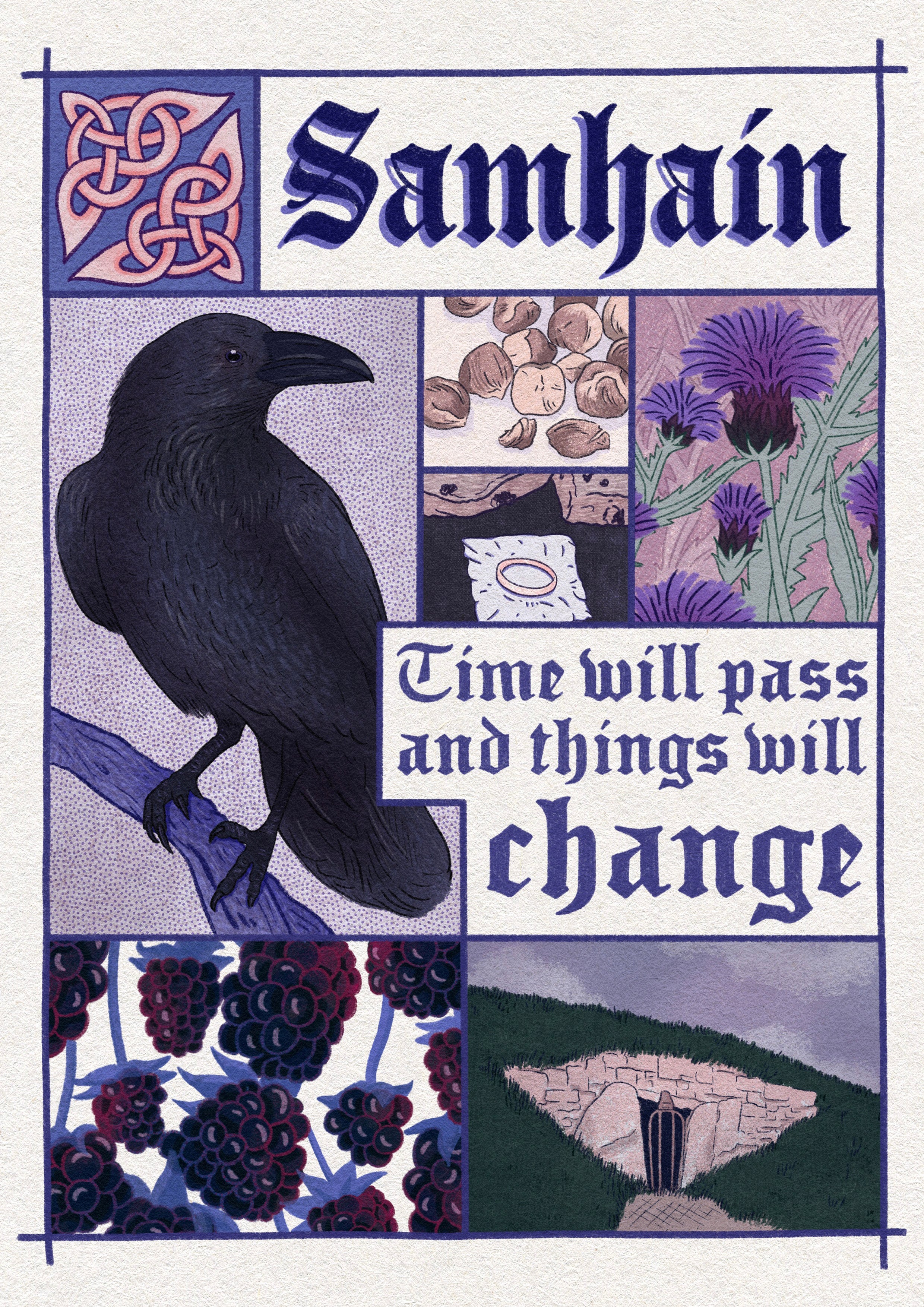 Sophie Carroll Hunt, Samhain - Premium Handmade Jewelry for Wicca & Pagan Rituals | Perfect for Halloween, Beltane & Spiritual Ceremonies