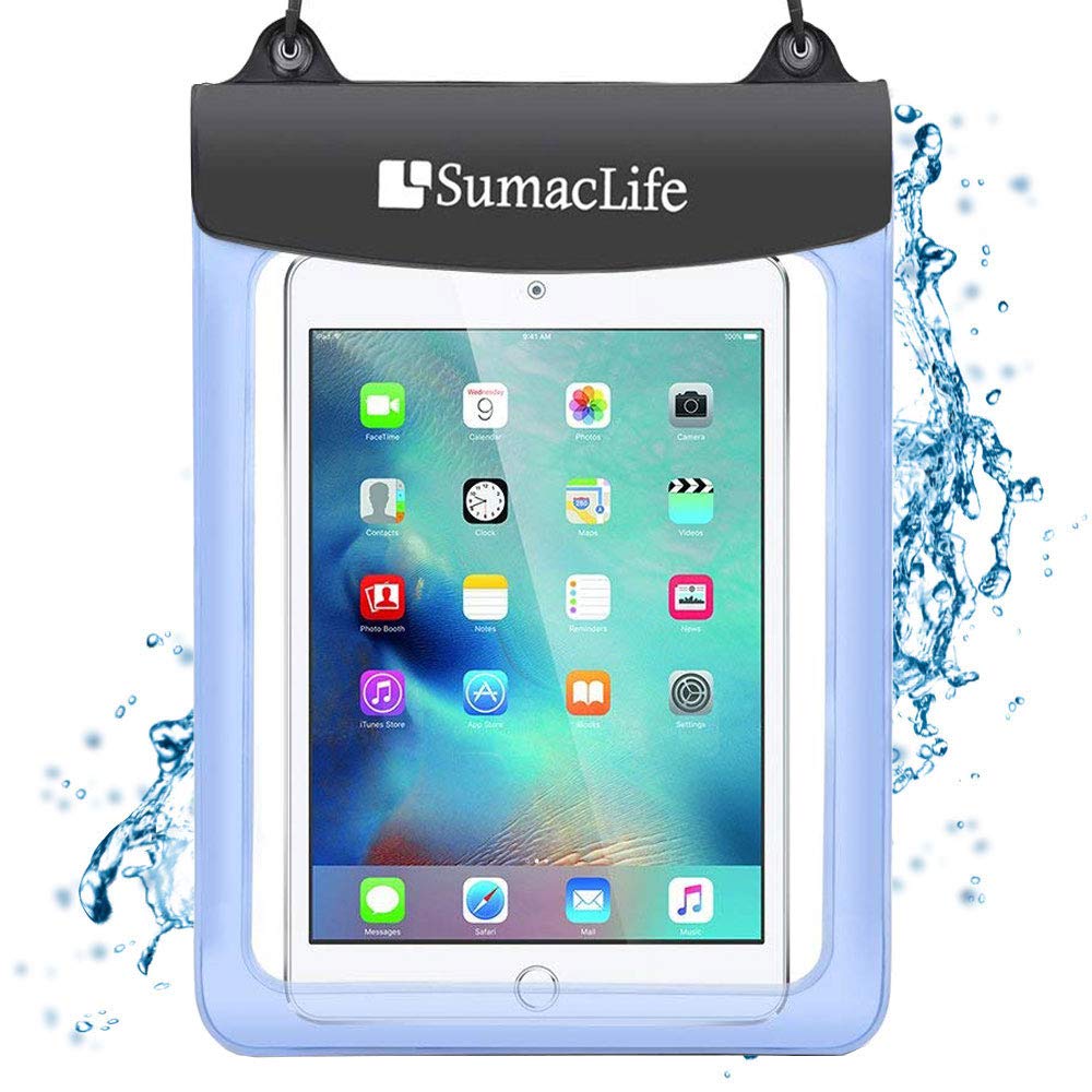 **Universal Waterproof Tablet Case - Dustproof & Snowproof Pouch for iPad Pro 10.5, iPad Air 2, iPad 4/3/2/1, Samsung Galaxy Tab 10.1 & Tab S 10.5 - Perfect for Travel, Hiking & Outdoor Adventures**