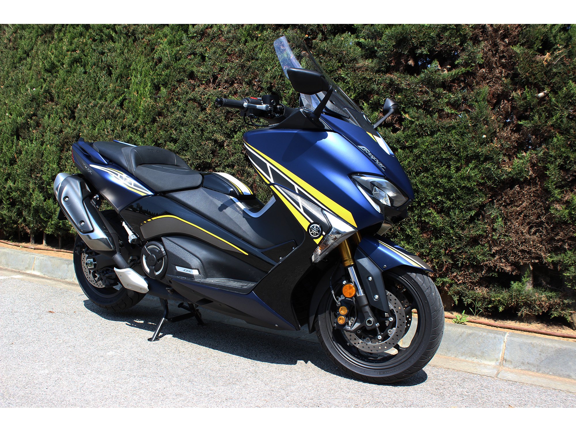 Yamaha T-MAX 530 2017-2019 Motorcycle Decoration Kit - Yellow Sticker Set for Customization | Perfect for Bike Shows, Rallies & Personal Style Upgrade