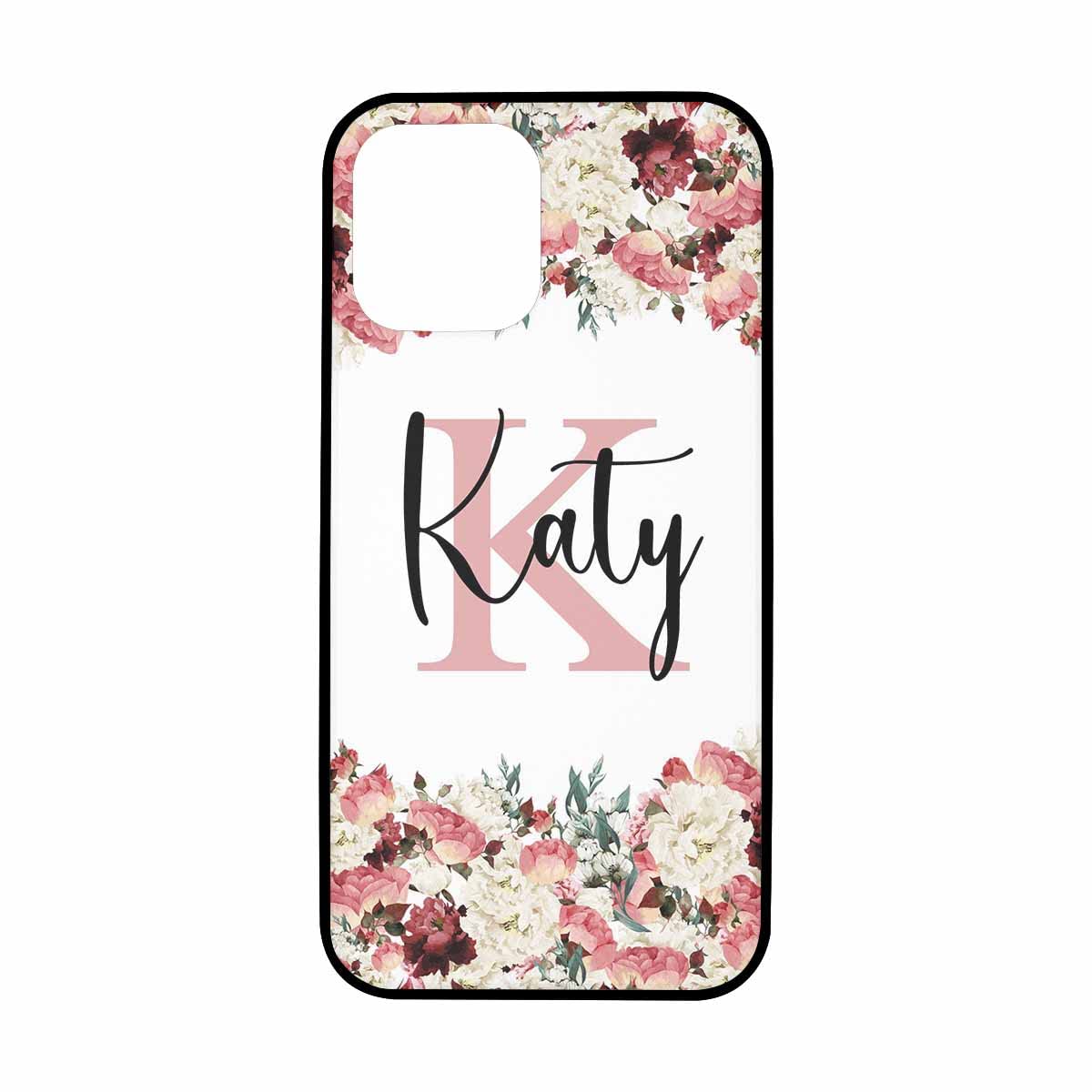 Personalized Name Engraved iPhone Case for iPhone 13/12/11/XS/XR/8/7 Series - Customized Phone Cover with Your Name - Perfect Gift for Boyfriend, Girlfriend, Friends & Family - Ideal for Daily Use, Travel & Special Occasions