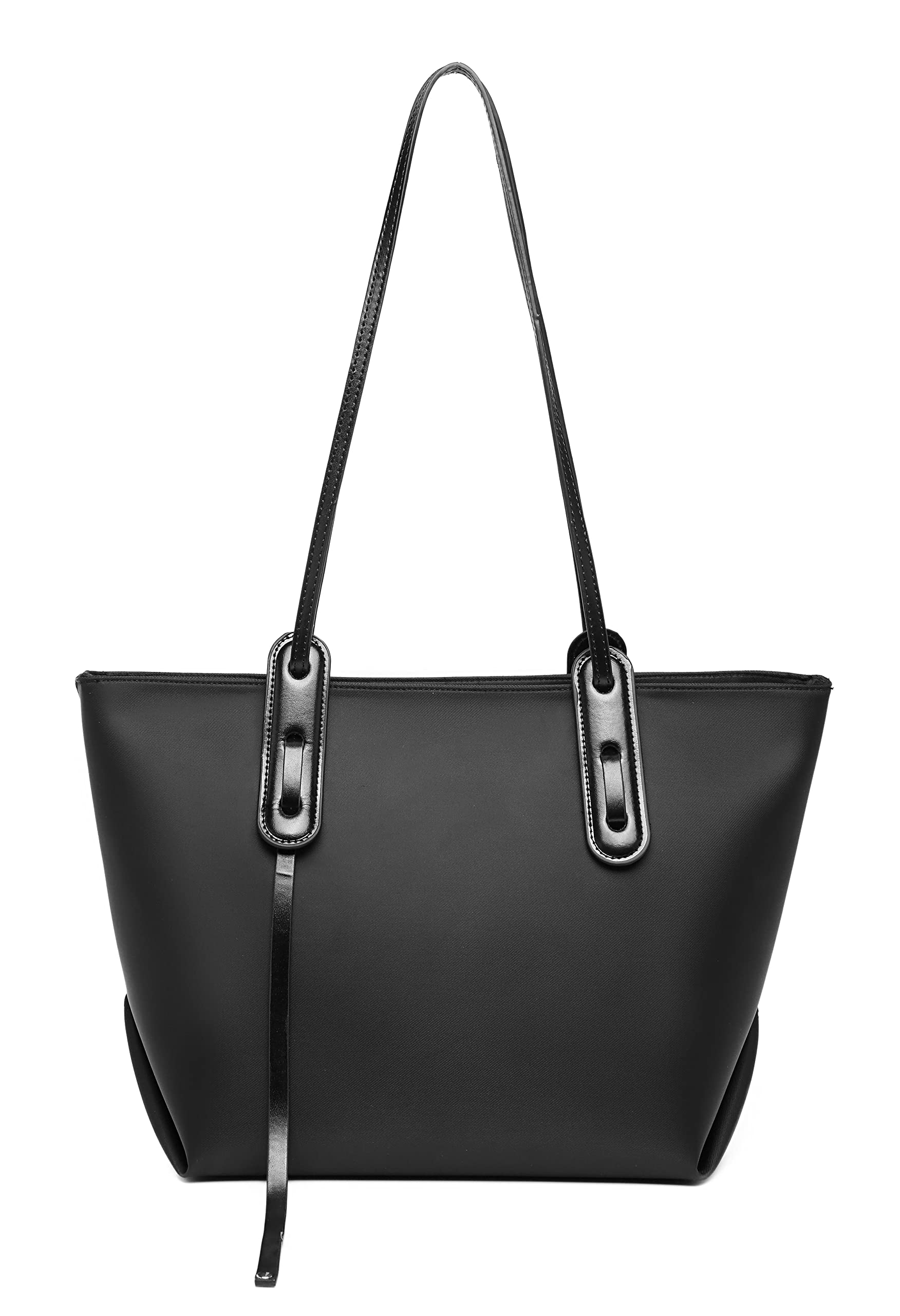 Stylish Women's Nylon Oxford Tote Bag - Large Durable Work Purse & Shoulder Handbag for Office, School, Travel & Daily Commute | Water-Resistant Professional Satchel with Top Handle & Spacious Interior