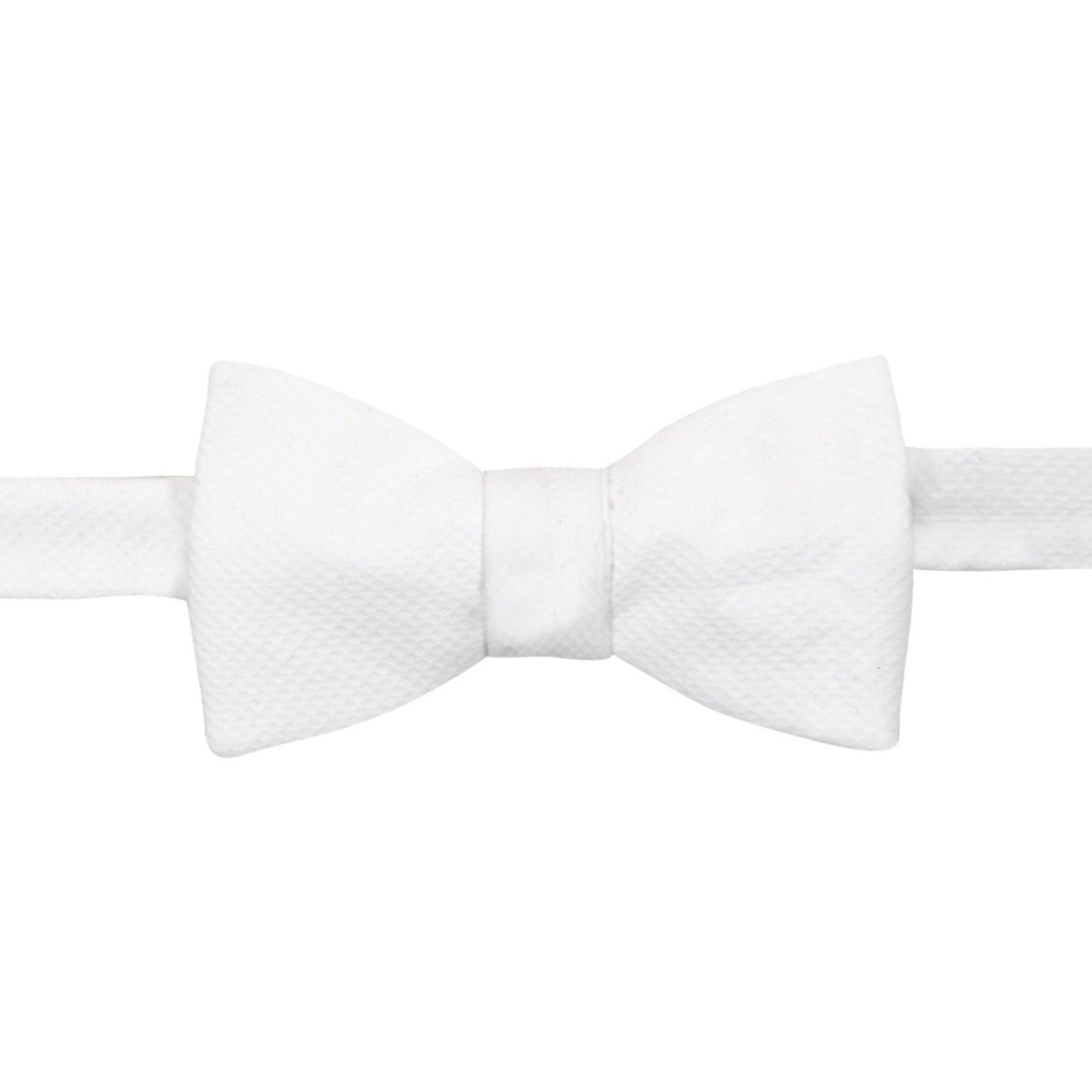 Marcella Cotton Self-Tying Bow Tie for Men - Adjustable Pre-Tied Necktie for Weddings, Parties & Formal Events