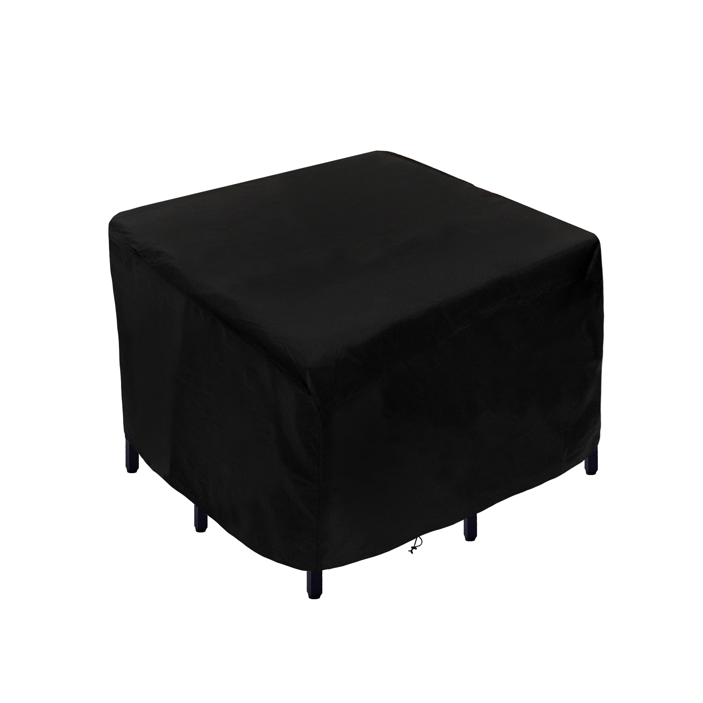 43 Inch Waterproof Outdoor Patio Furniture Cover with Reinforced Rope & Metal Buckles - Heavy Duty Protection for Sofa, Chair, Table in All Weather Conditions