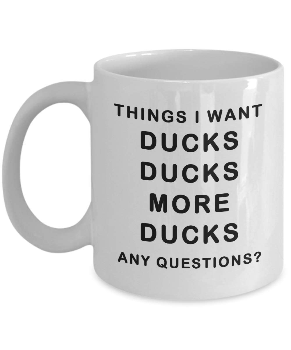 Funny Duck Lover Coffee Mug - Novelty Gift for Women & Men - Perfect for Office, Home & Gag Gifts