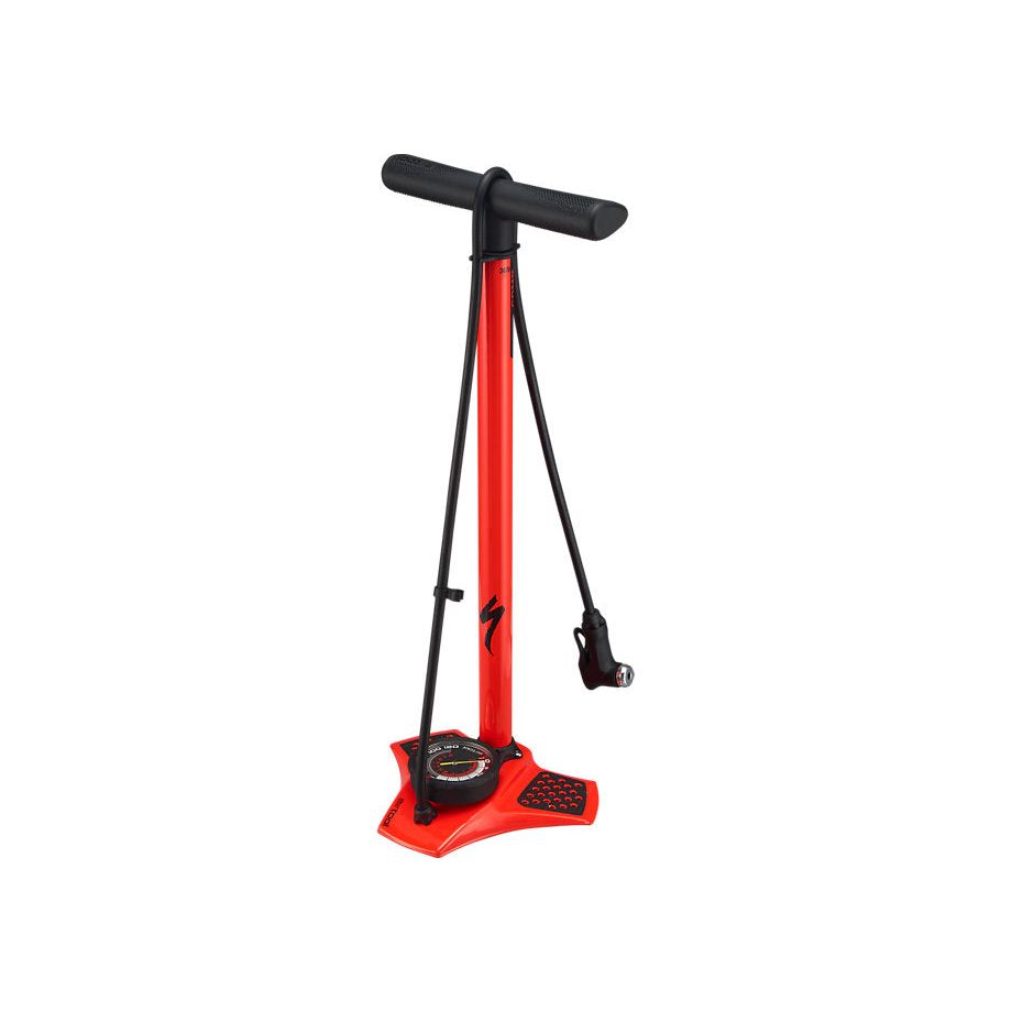 Specialized Air Tool Comp V2 High Pressure Floor Pump - Perfect for Road Bikes, Mountain Bikes (MTB), and Gravel Bikes | Home & Bike Shop Use