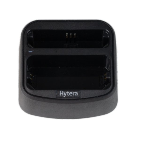 Hytera CH20L15 Dual Pocket Charger - Fast Charging for Two-Way Radios | Perfect for Security, Construction & Outdoor Communication